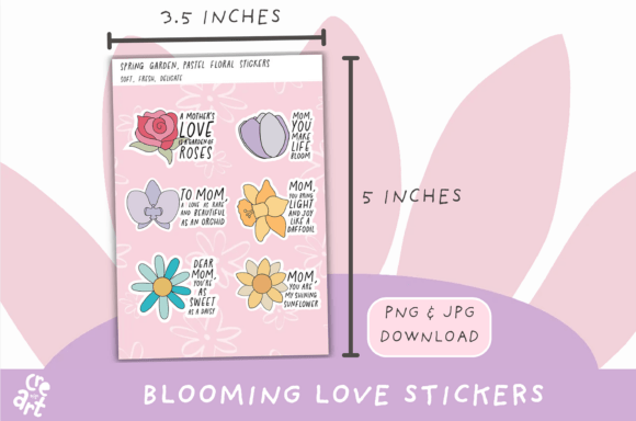 Download Blooming Love Stickers - Stickers Collection
