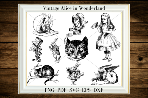 Download Vintage Alice in Wonderland - Vintage Collection