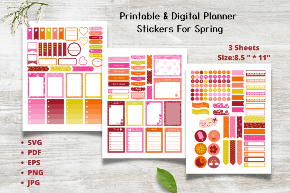 Download Digital &amp; Printable Planner Stickers - Stickers Collection