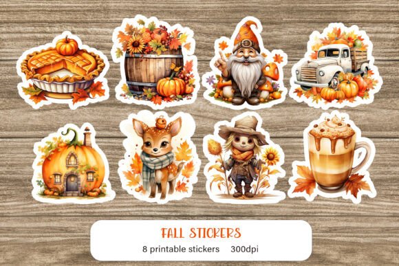 Download Fall Stickers Sublimation Autumn Sticker - Stickers Collection